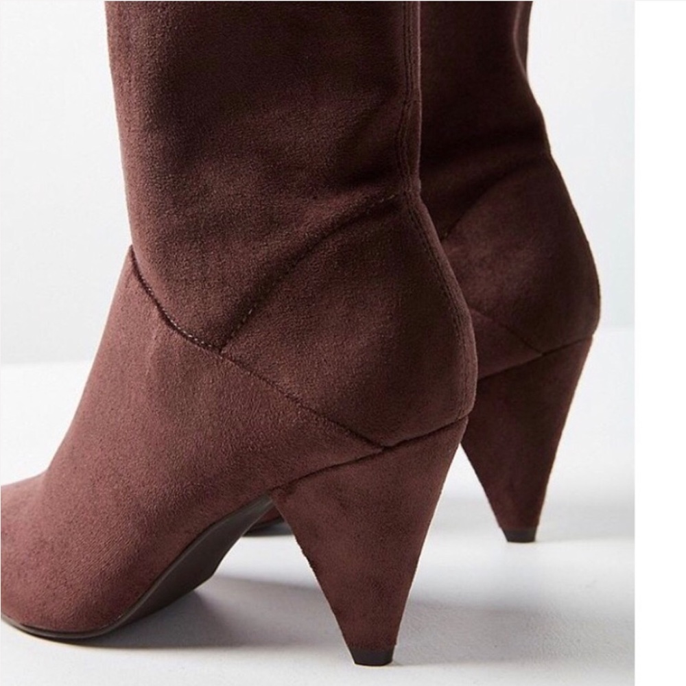 BROWN SCRUNCH SHORT BOOTS - Picture 5 of 5